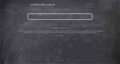 Desktop Screenshot of cordobesitas.com.ar